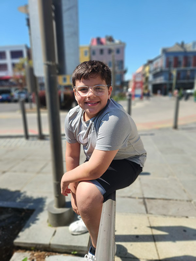 Danny posing during a visit to New Orleans